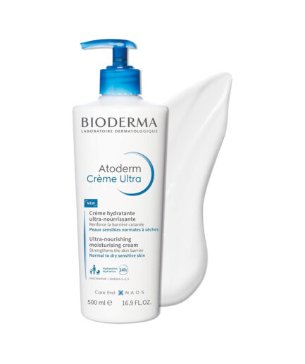 کرم مرطوب کننده صورت و بدن حجم 200 میل اتودرم بایودرما | Bioderma