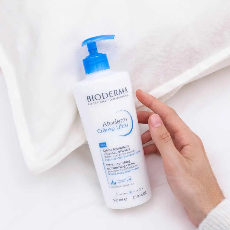 کرم مرطوب کننده صورت و بدن حجم 200 میل اتودرم بایودرما | Bioderma - Image 4