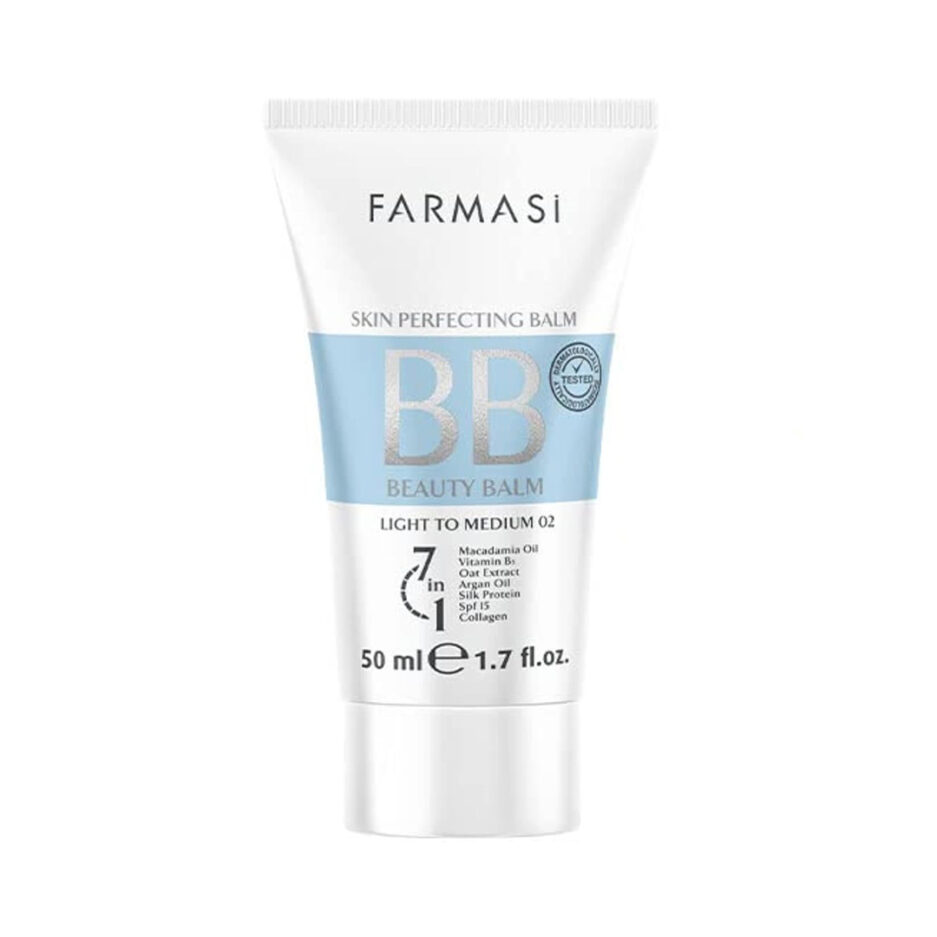 کرم بی بی 02 Light To Medium حجم 50 میل فارماسی | Farmasi