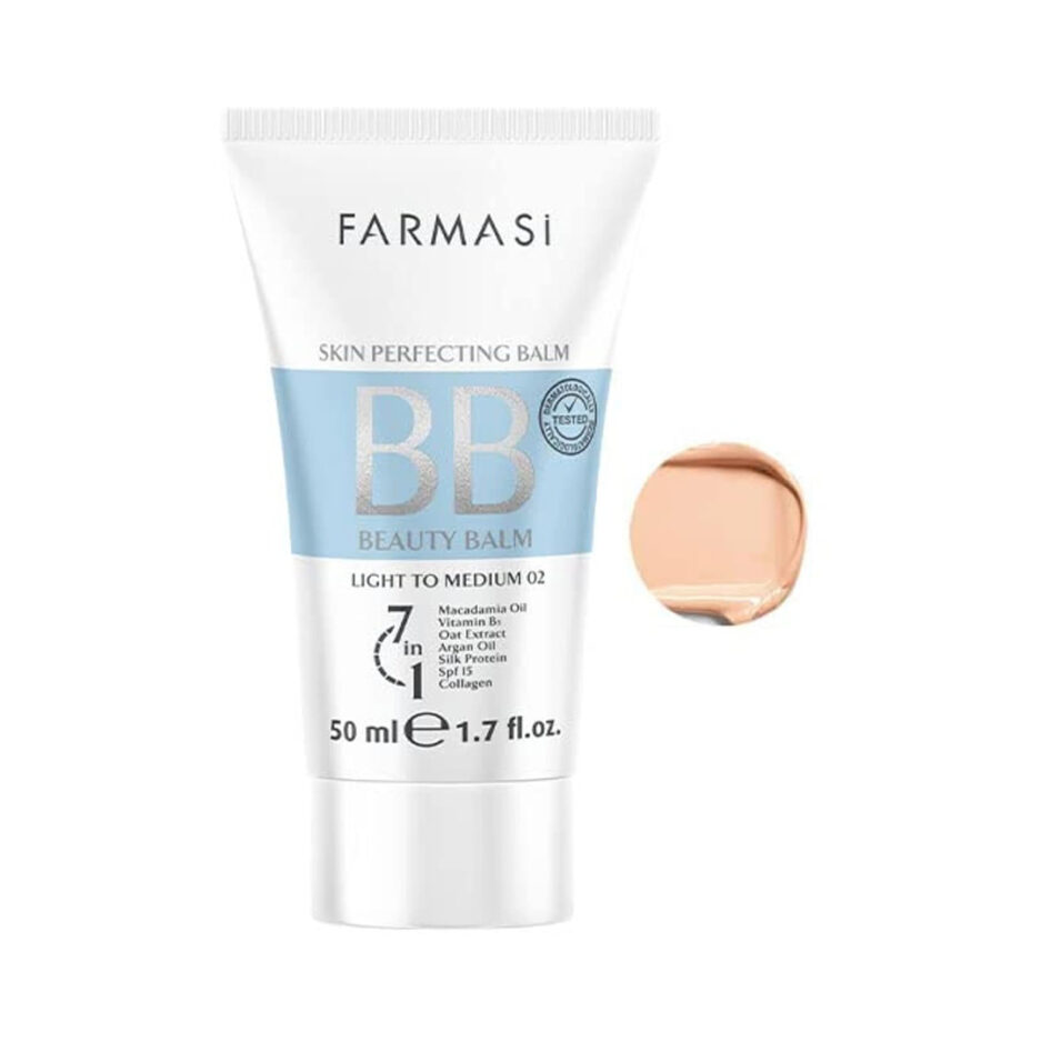 کرم بی بی 02 Light To Medium حجم 50 میل فارماسی | Farmasi - Image 2
