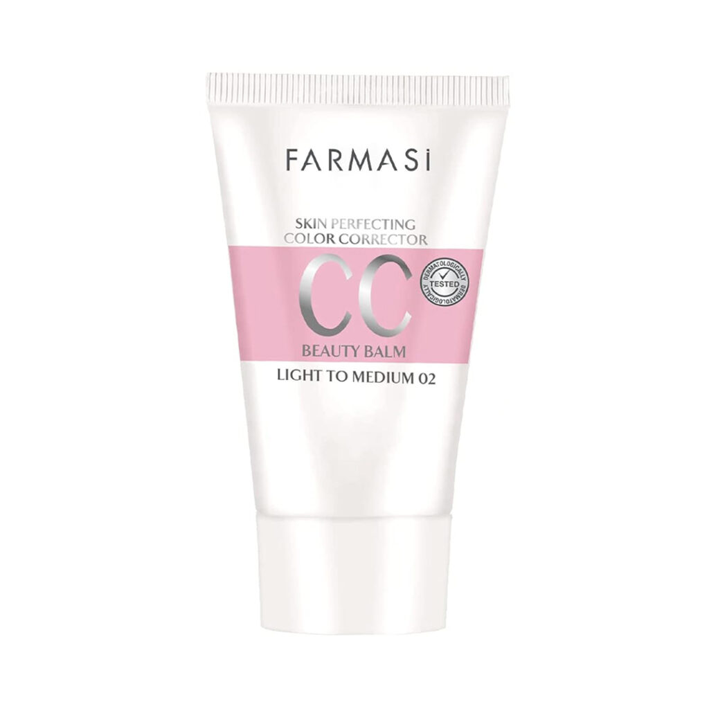 کرم سی سی 02 Light To Medium مناسب انواع پوست حجم 50 میل فارماسی | Farmasi