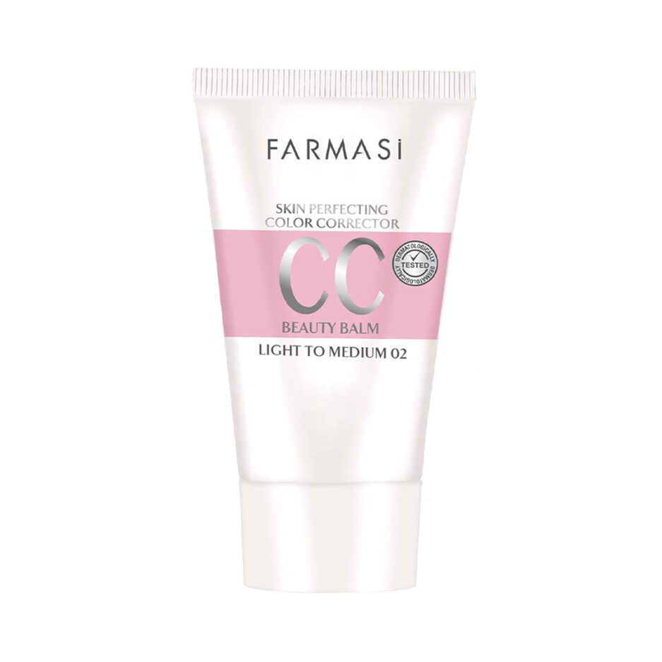 کرم سی سی 02 Light To Medium مناسب انواع پوست حجم 50 میل فارماسی | Farmasi