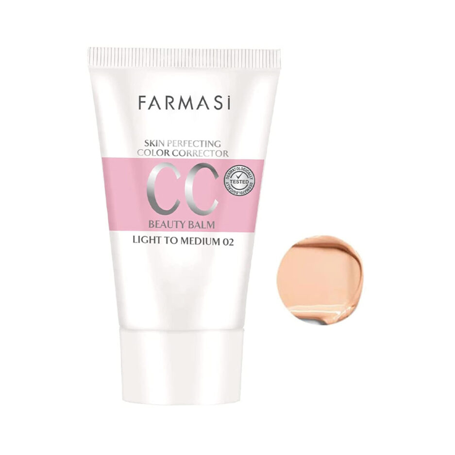 کرم سی سی 02 Light To Medium مناسب انواع پوست حجم 50 میل فارماسی | Farmasi - Image 2