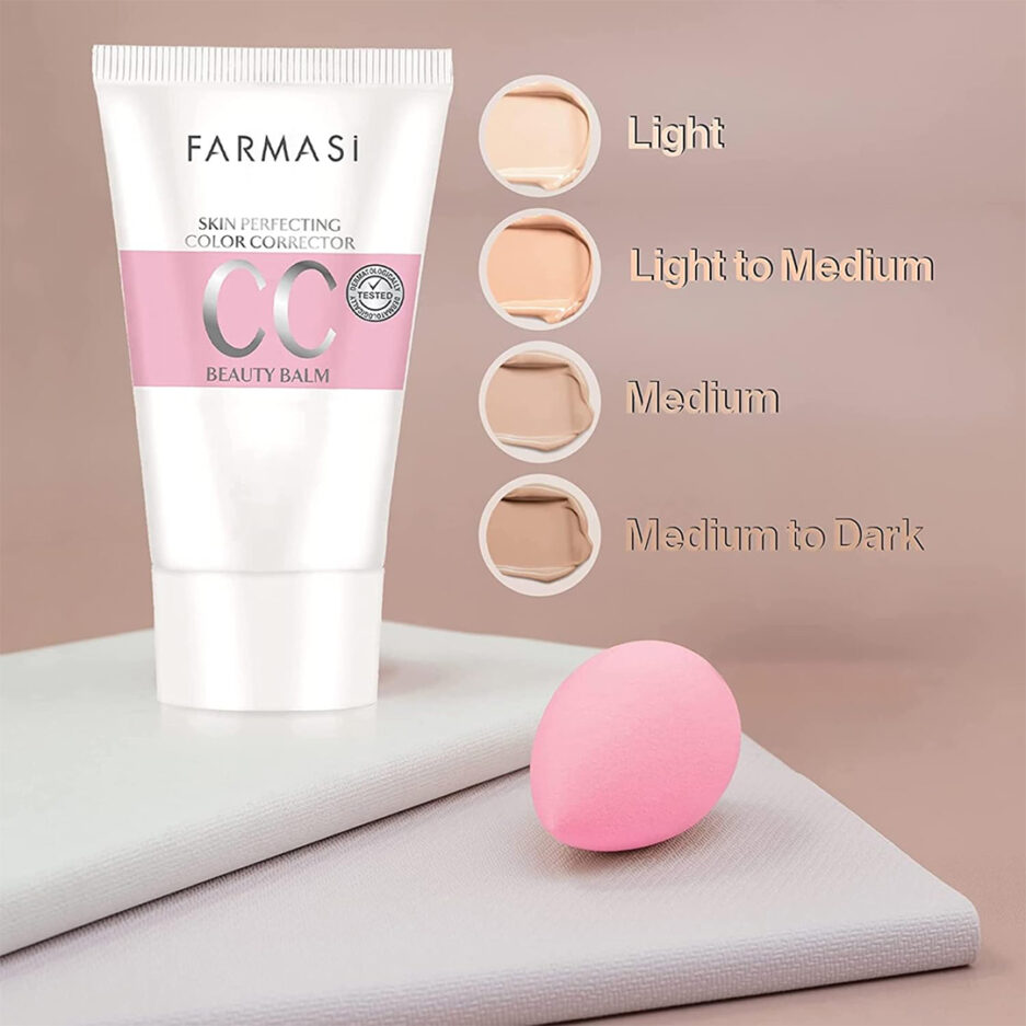 کرم سی سی 02 Light To Medium مناسب انواع پوست حجم 50 میل فارماسی | Farmasi - Image 3