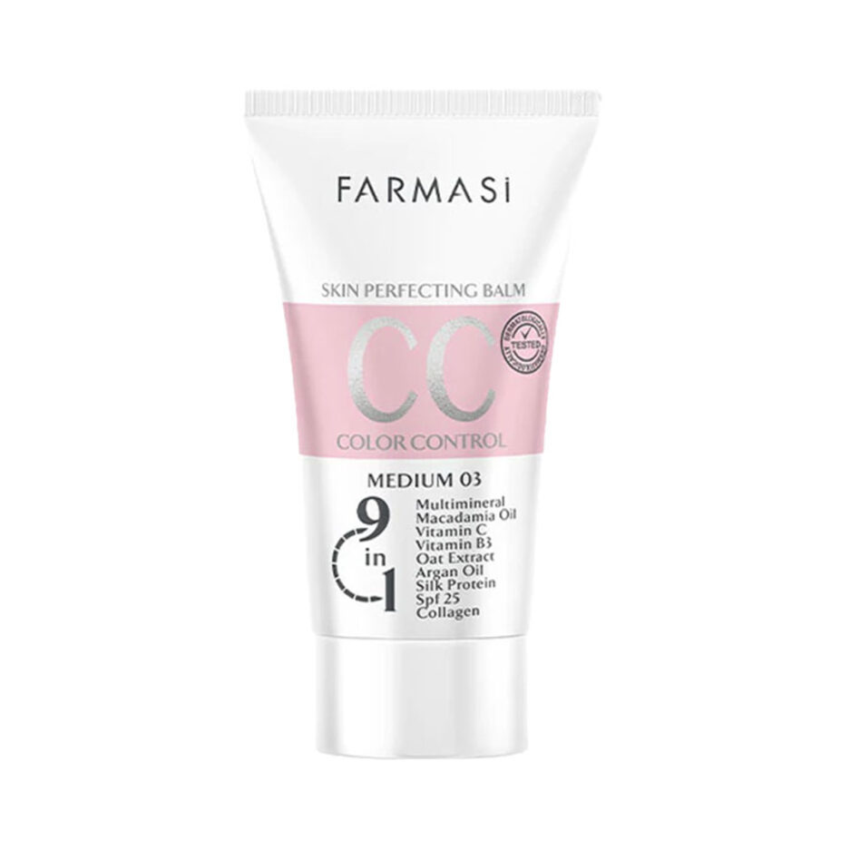 کرم سی سی 03 Medium مناسب انواع پوست حجم 50 میل فارماسی | Farmasi