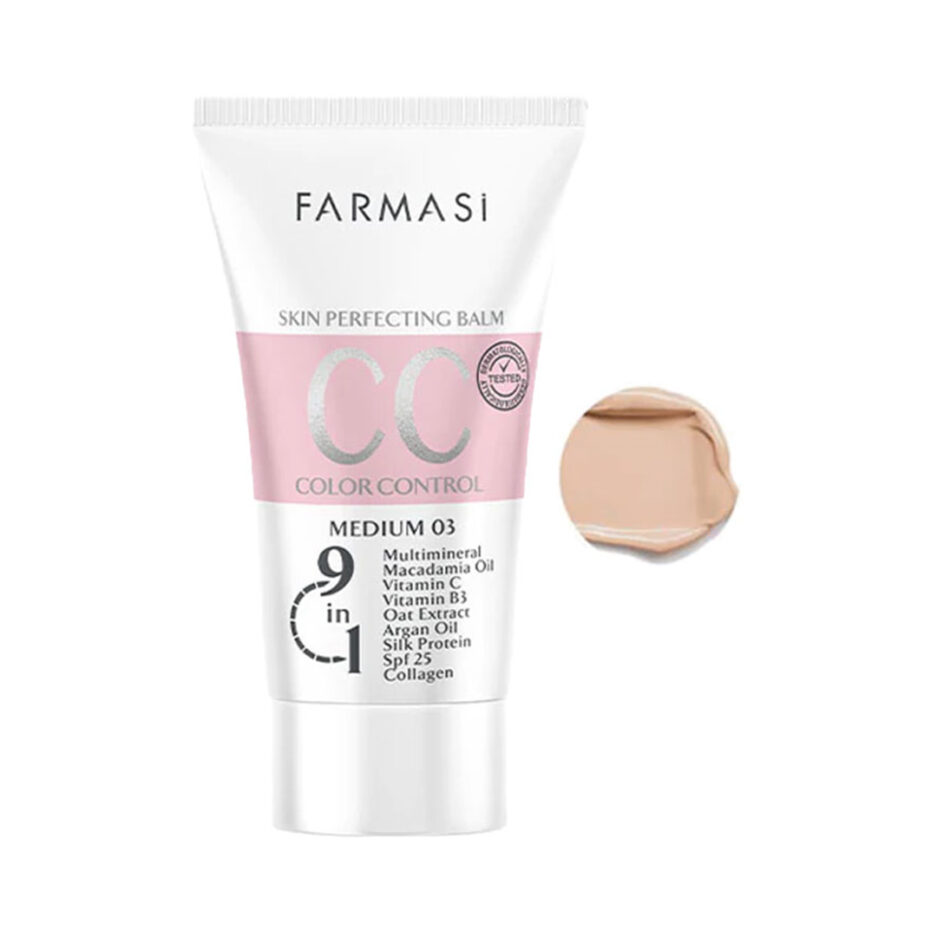 کرم سی سی 03 Medium مناسب انواع پوست حجم 50 میل فارماسی | Farmasi - Image 2