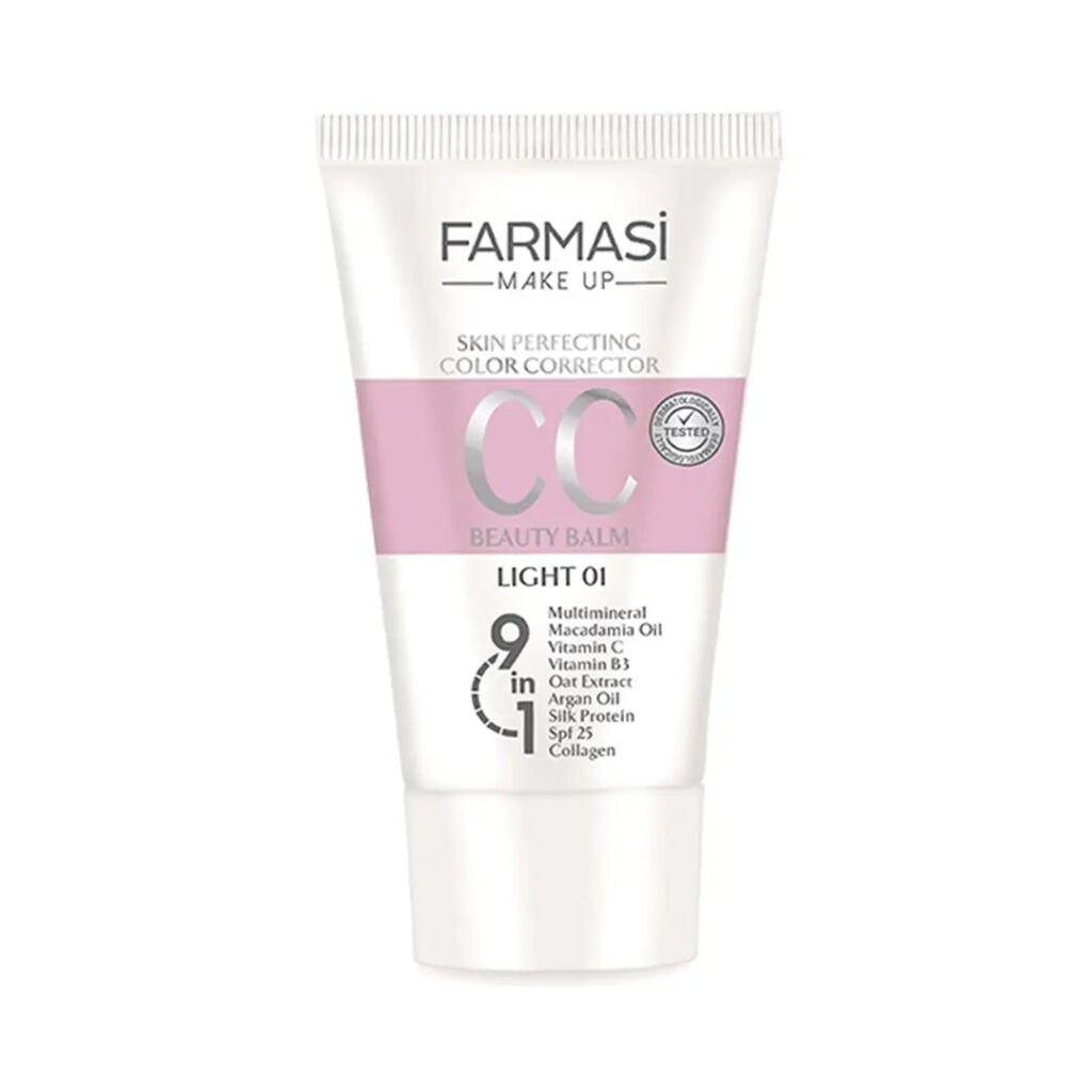 کرم سی سی light 01 مناسب انواع پوست حجم 50 میل فارماسی | Farmasi