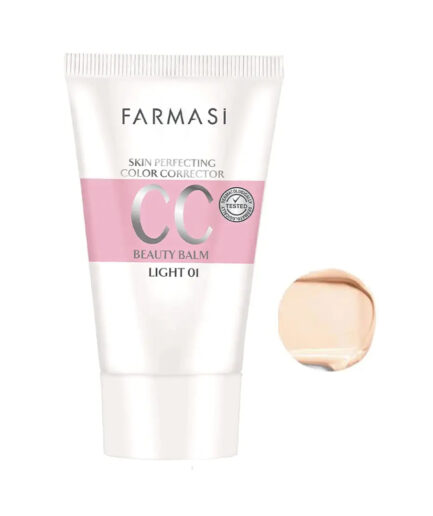 کرم سی سی light 01 مناسب انواع پوست حجم 50 میل فارماسی | Farmasi