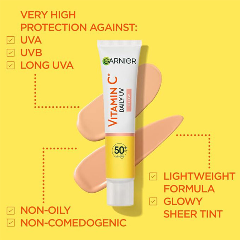 ضدآفتاب فلوئيدی ويتامين C رنگی SPF 50 گارنیر | Garnier - Image 3