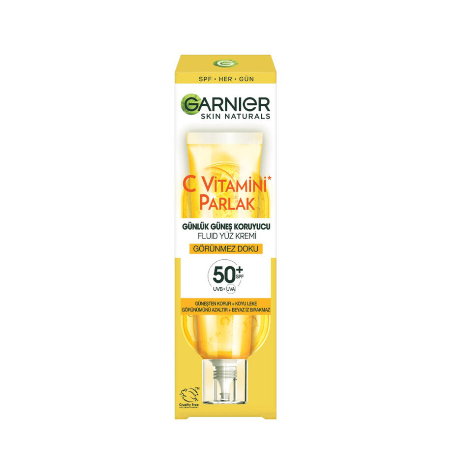 ضد آفتاب فلوئیدی ویتامین C بی رنگ SPF 50 گارنیر | Garnier - Image 4