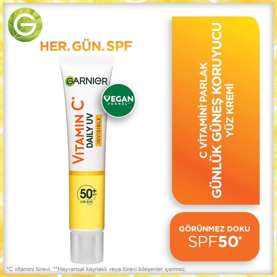 ضد آفتاب فلوئیدی ویتامین C بی رنگ SPF 50 گارنیر | Garnier - Image 6