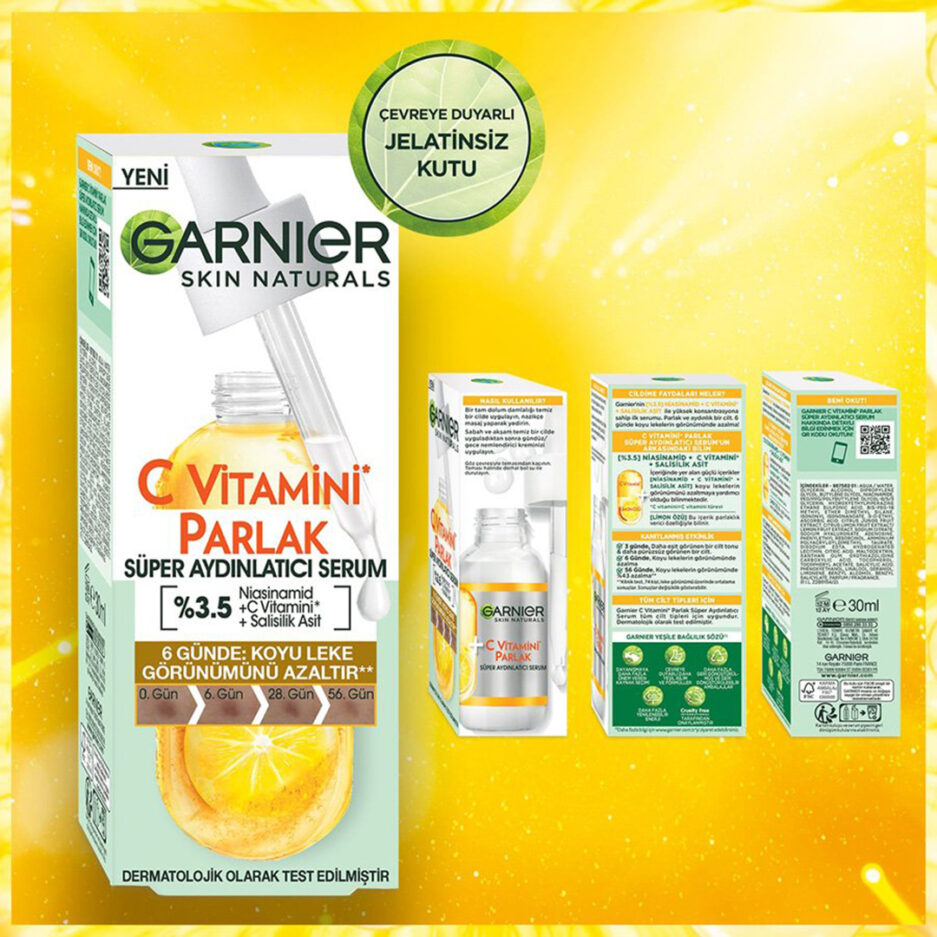 سرم ویتامین C حجم 30 میل گارنیر | Garnier - Image 5
