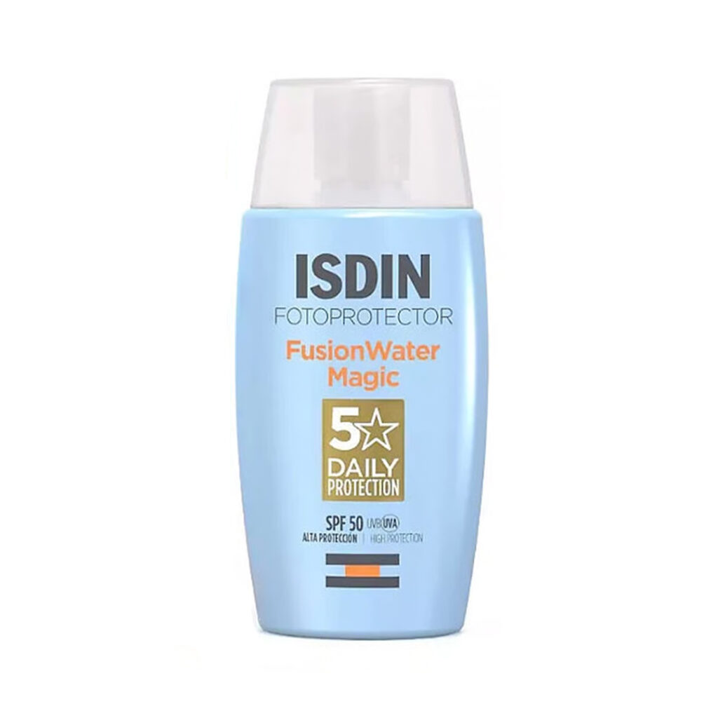 ضد آفتاب فیوژن واتر مجیک بی رنگ SPF50 ایزدین | ISDIN