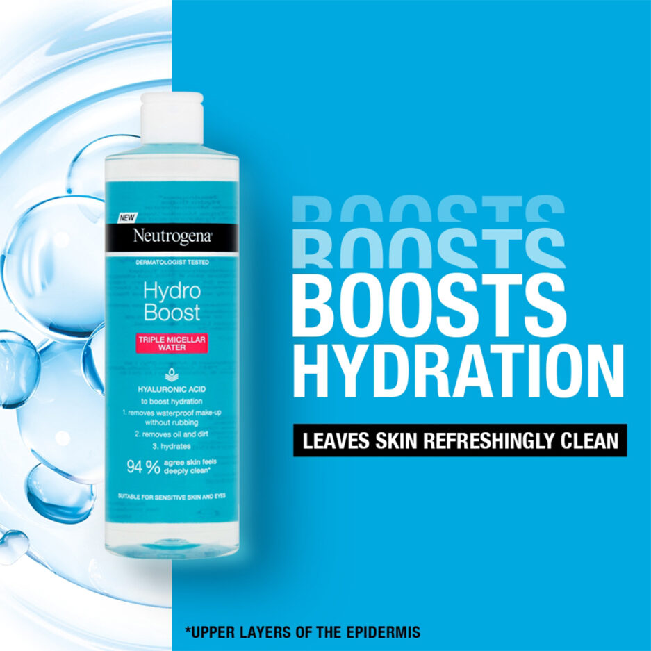 محلول میسلار واتر Hydro Boost مناسب انواع پوست 400 میل نوتروژینا | Neutrogena - Image 2