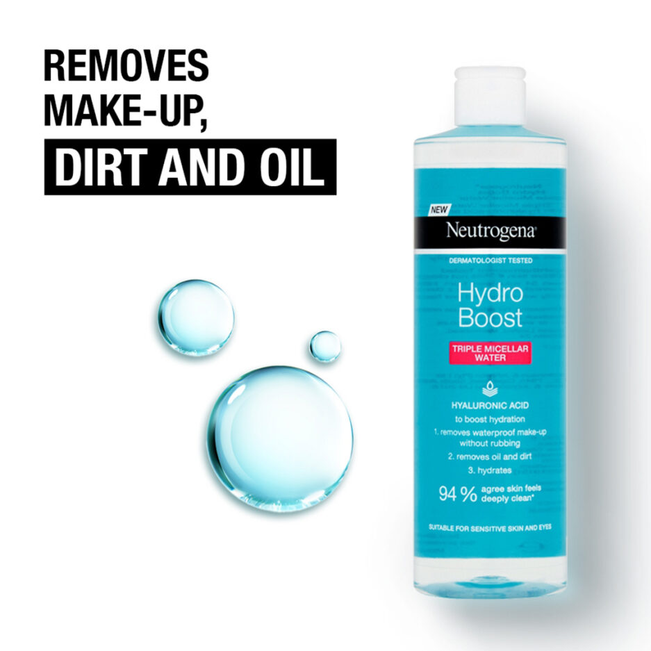 محلول میسلار واتر Hydro Boost مناسب انواع پوست 400 میل نوتروژینا | Neutrogena - Image 3