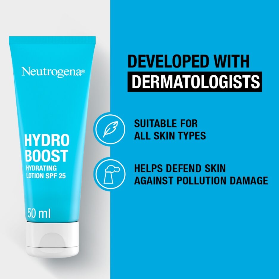 لوسیون  Hydro Boost  مرطوب کننده و ضد آفتاب SPF 25 حجم 50 میل نوتروژینا | Neutrogena - Image 7