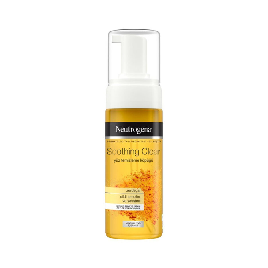 فوم شستشو صورت مناسب پوست چرب و مستعد جوش حاوی عصاره زردچوبه حجم 150 میل نوتروژینا | Neutrogena