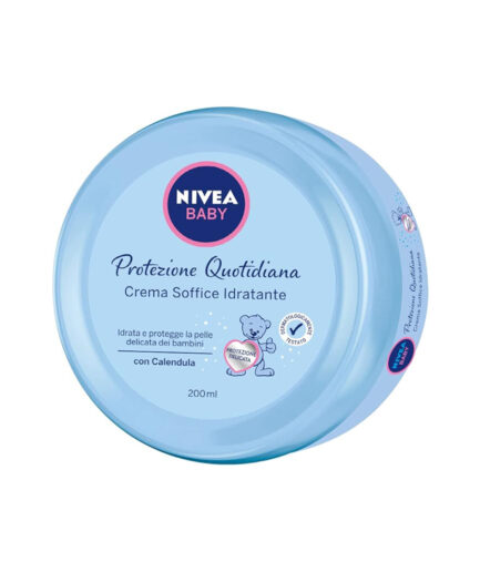 کرم مرطوب کننده بدن و صورت کودک حاوی عصاره کالاندولا و پانتنول حجم 200 میل نیوا | Nivea