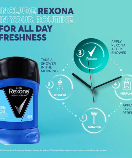 مام صابونی مردانه مدل Extra Cool حجم 40 میل رکسونا | Rexona