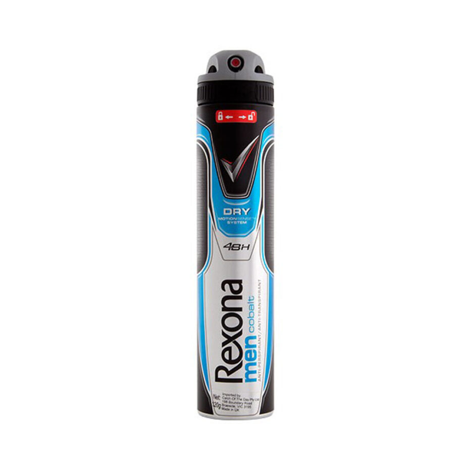 اسپری ضد تعریق مردانه مدل cobalt dry حجم 200 میل رکسونا | Rexona