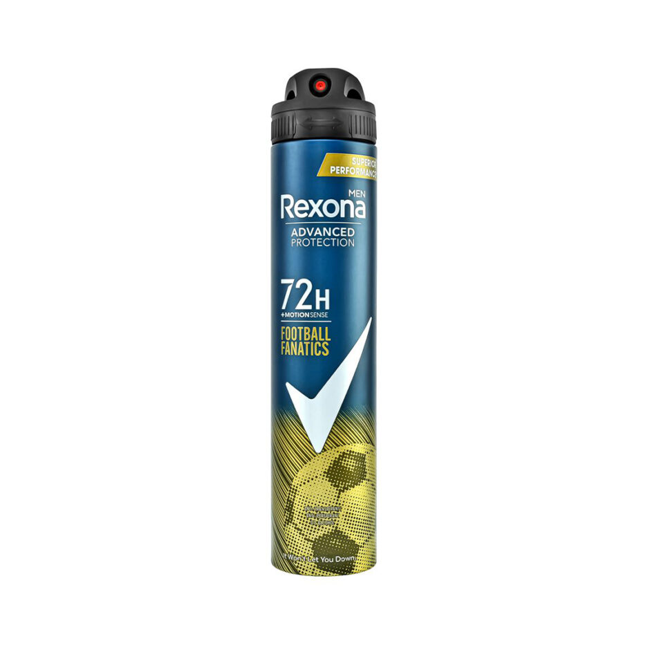 اسپری ضد تعریق مردانه مدل FootBall Fanatics حجم 200 میل رکسونا | Rexona