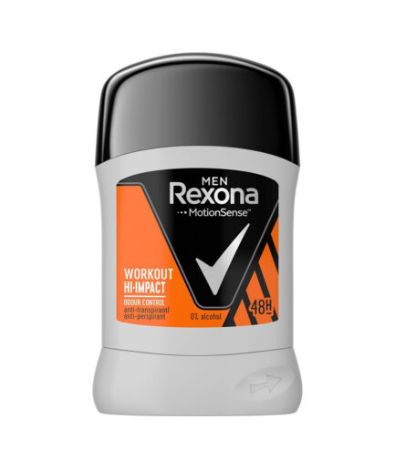 مام صابونی مردانه مدل Workout Hi Impact حجم 50 میل رکسونا | Rexona