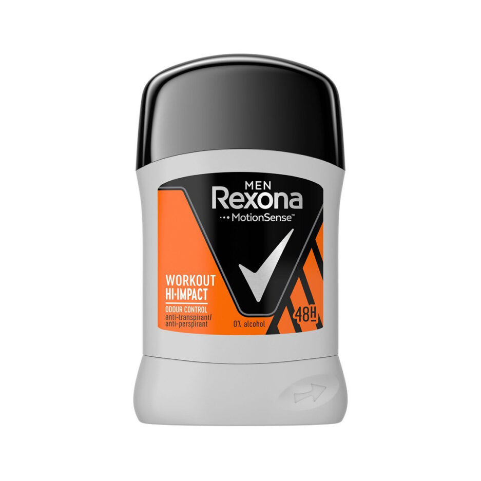 مام صابونی مردانه مدل Workout Hi Impact حجم 50 میل رکسونا | Rexona