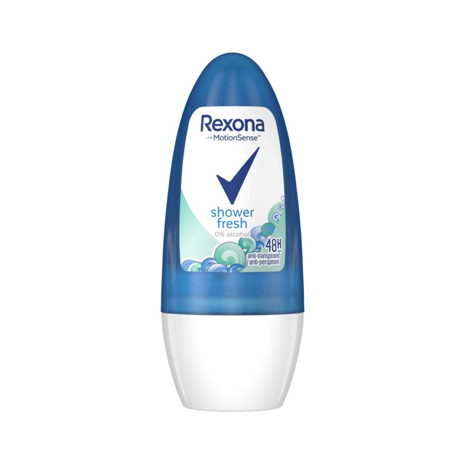 مام رول ضد تعریق زنانه مدل Shower Fresh حجم 50 میل رکسونا | Rexona