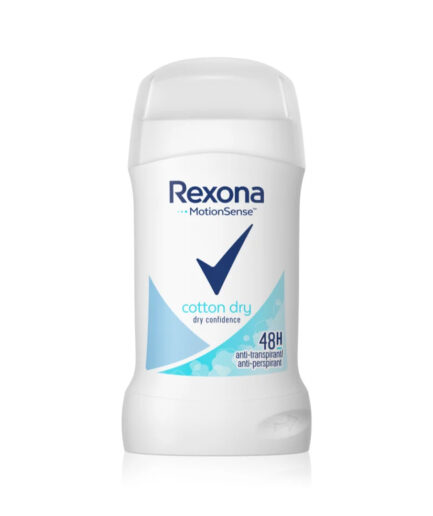 مام صابونی زنانه مدل Cotton dry  حجم 40 میل رکسونا | Rexona