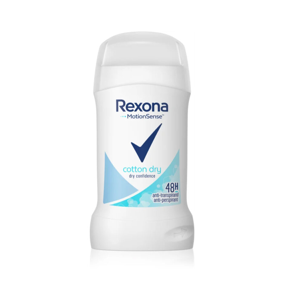 مام صابونی زنانه مدل Cotton dry  حجم 40 میل رکسونا | Rexona