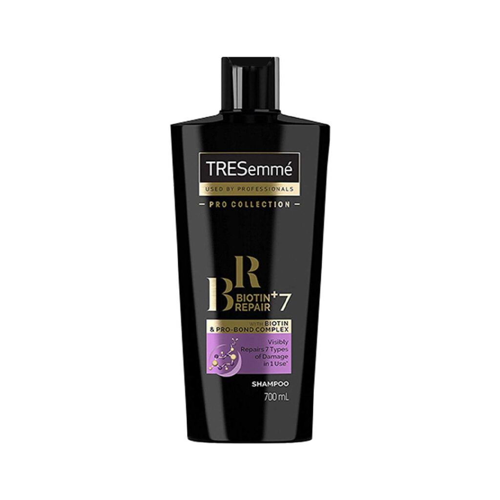 شامپو ترمیم کننده 7 کاره مدل Biotin Repair حجم 700 میل ترزمه | Tresemme