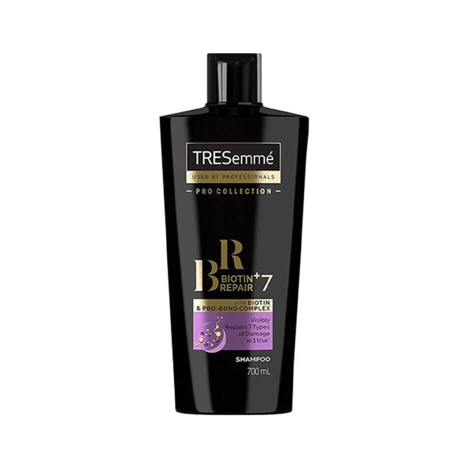 شامپو ترمیم کننده 7 کاره  مدل Biotin Repair  حجم 700 میل ترزمه | Tresemme