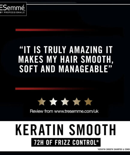 شامپو مدل Keratin Smooth حجم 400میل ترزمه | Tresemme