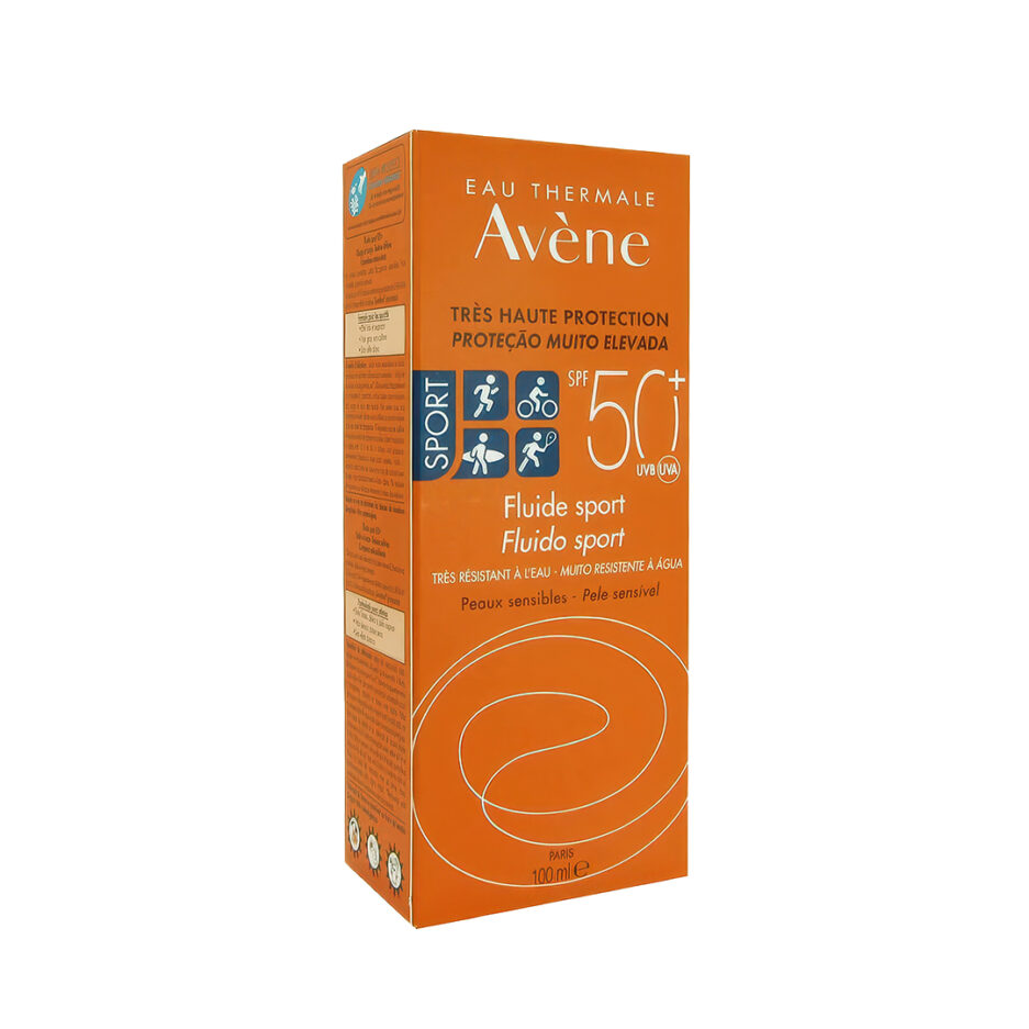 ضد آفتاب بی رنگ مدل  spf50 Fluide sport اون | Avene - Image 2
