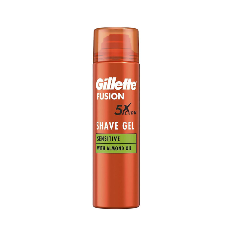ژل اصلاح مردانه سنسیتیو Sensitive سری فیوژن Fusion 5 ژیلت | Gillette