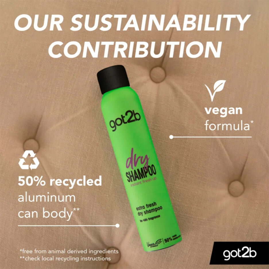 شامپو خشک dry shampoo extra fresh حجم 200 میل گات تو بی | Got2b - Image 3