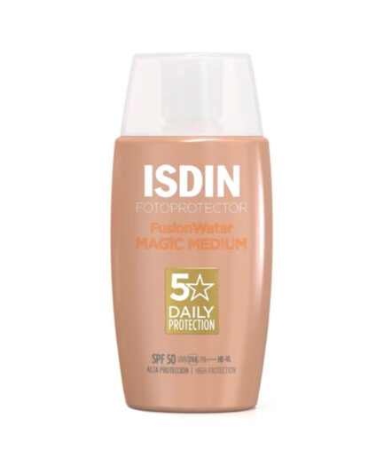 ضد آفتاب فیوژن واتر مجیک رنگی SPF50 Medium  ایزدین | ISDIN