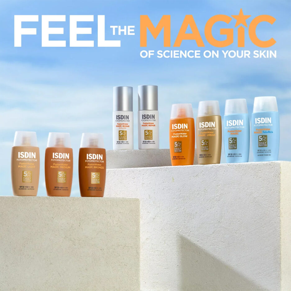 ضد آفتاب فیوژن واتر مجیک رنگی SPF50 Medium  ایزدین | ISDIN - Image 10