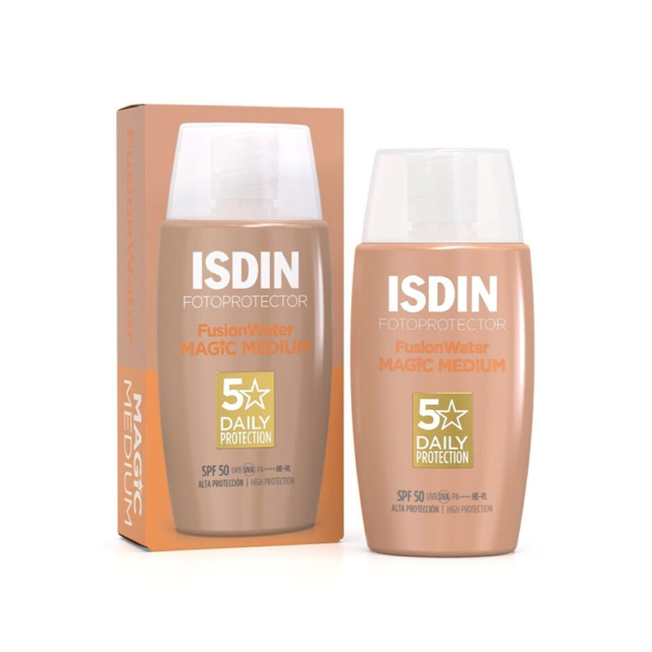 ضد آفتاب فیوژن واتر مجیک رنگی SPF50 Medium  ایزدین | ISDIN - Image 2