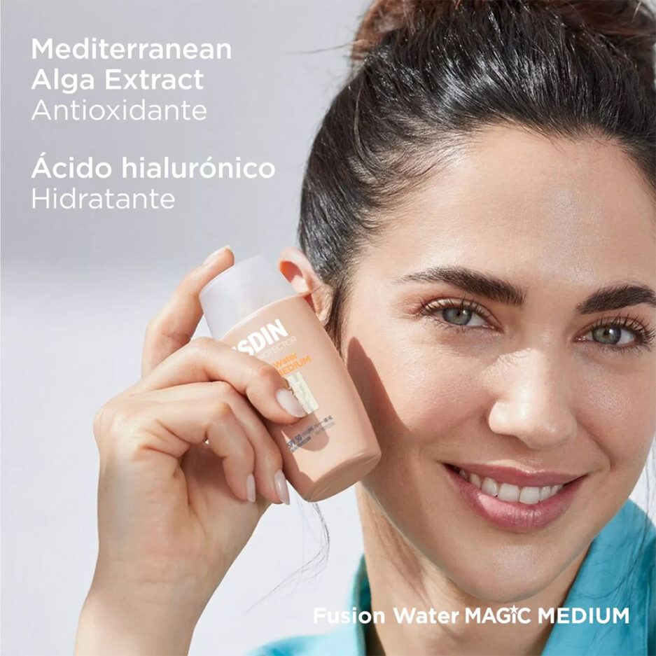 ضد آفتاب فیوژن واتر مجیک رنگی SPF50 Medium  ایزدین | ISDIN - Image 9