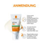 ژل کرم ضد آفتاب کنترل کننده چربی spf 50 لاروش پوزای | laroche-posay