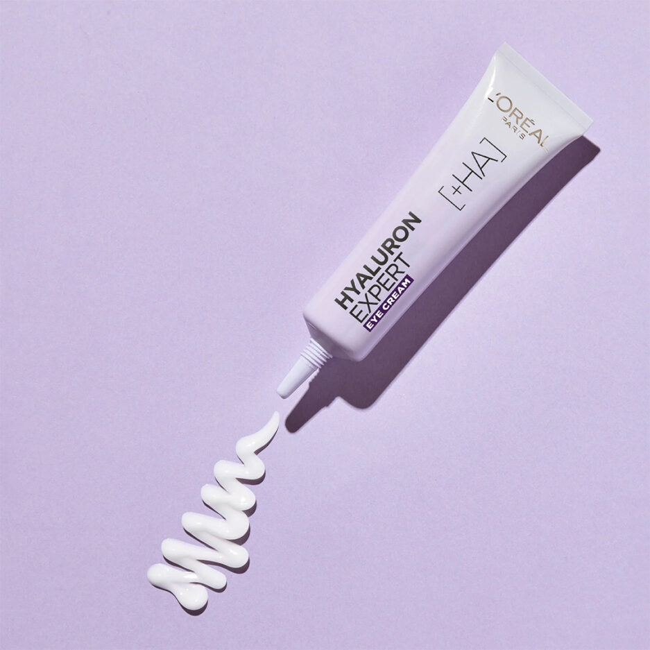 کرم آبرسان و ضد چروک دور چشم هیالورونیک اسید لورال | Loreal - Image 2