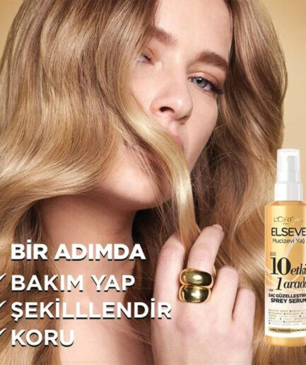 اسپری مو تقویت کننده ۱۰ کاره Elseve محافظ حرارتی مو 150 میل لورال | Loreal