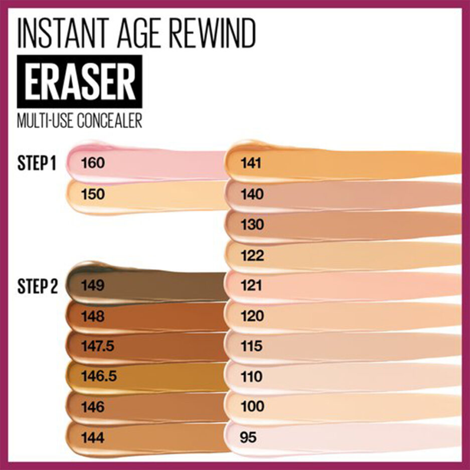 کانسیلر دور چشم مدل ایج ریوایند شماره 150 میبلین | Maybelline - Image 5