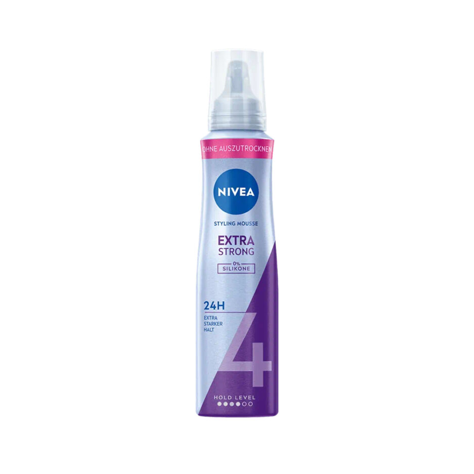 موس اکسترا استارک Extra Strong Styling حجم 150 میل نیوا | Nivea