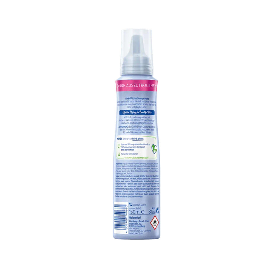 موس اکسترا استارک Extra Strong Styling حجم 150 میل نیوا | Nivea - Image 5