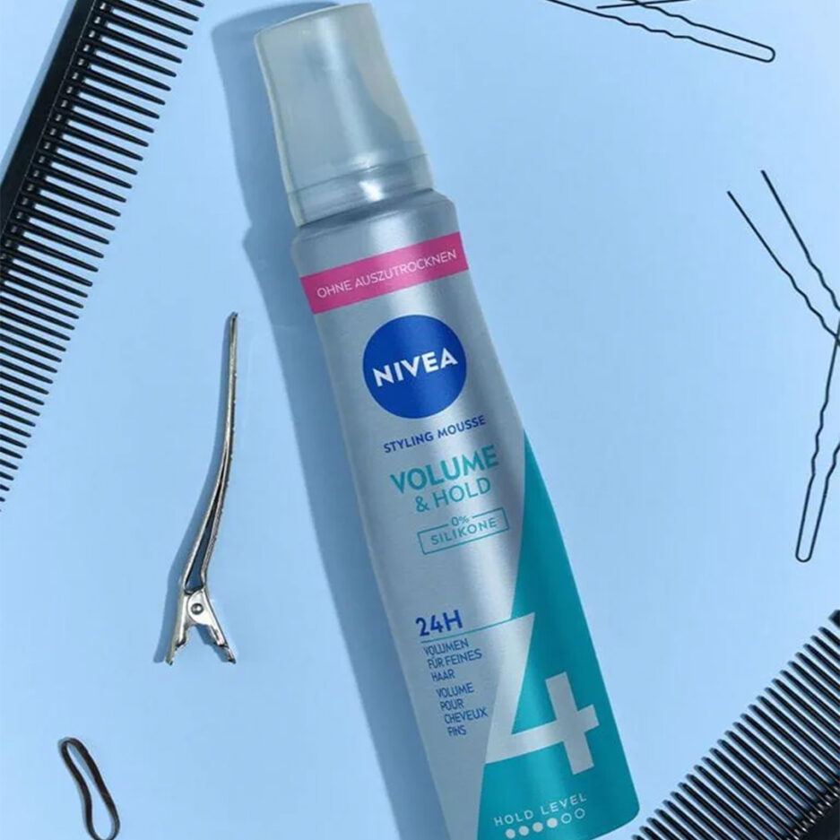 موس حالت دهنده و حجم دهنده قوی Volume & Hold Styling حجم 150 میل نیوا | Nivea - Image 3