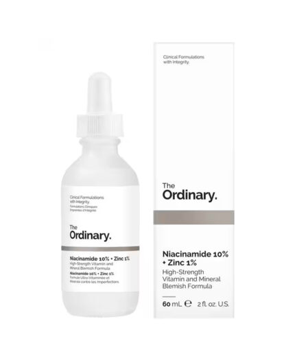 سرم ضد جوش حاوی نیاسینامید 10% و زینک 1% حجم 60 میل اوردینری | Ordinary