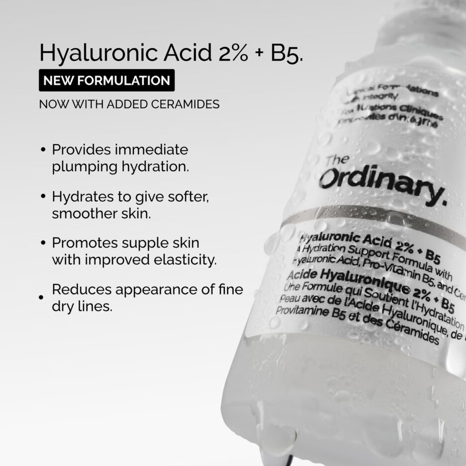 ست سرم د اسکین ساپورت حاوی سرم نیاسینامید 10% + زینک 1% و سرم هیالورونیک اسید 2% + B5 اوردینری | Ordinary - Image 7