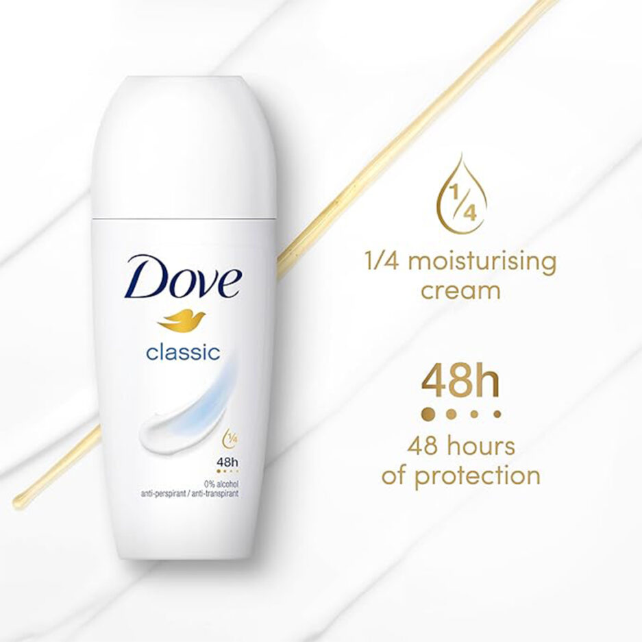 دئودورانت رول ضد تعریق کلاسیک داو | Dove - Image 2